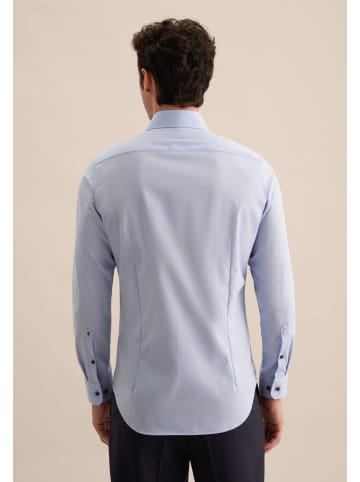 Seidensticker Business Hemd Slim in Hellblau