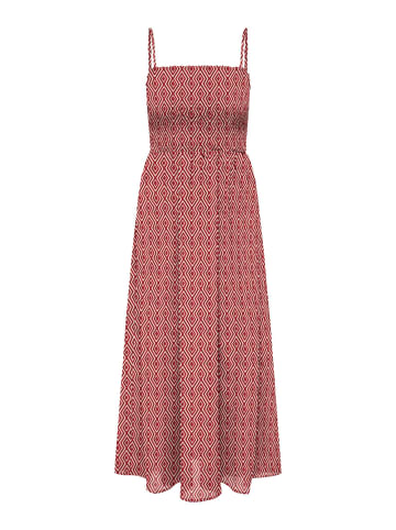 ONLY Kleid in Karanda Red