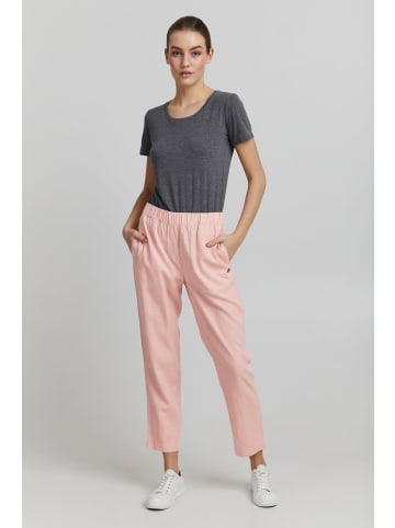 Oxmo Leinenhose in rosa