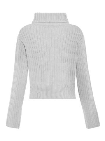 Blonda Damen Sweater in HELLGRAU MELANGE