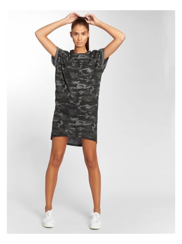 DEF Kleid in anthracite camo