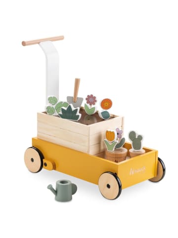 Hauck Holz-Lauflernwagen Learn to Walk in gelb,bunt