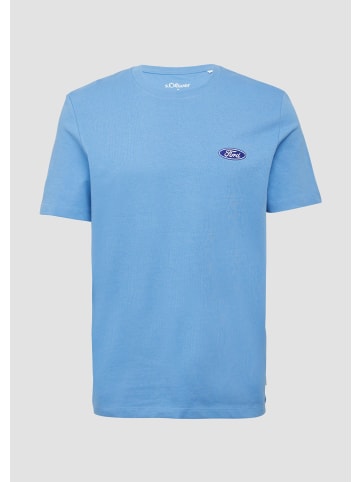 s.Oliver T-Shirt in 55D6_blau