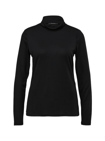 comma Longsleeve in Schwarz