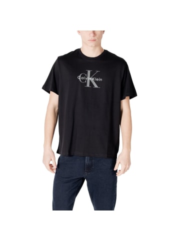 CALVIN KLEIN JEANS Schwarz Baumwolle T-Shirt
