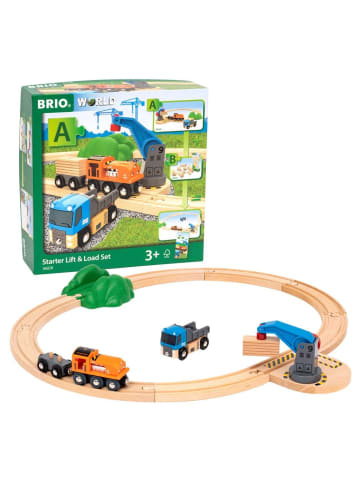 Brio Brio Aktionsspiel Starterset Güterzug mit Kran A in bunt