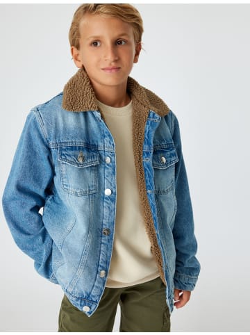 KOTON Jacke in Mittel Indigo
