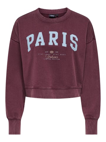 ONLY Sweatshirt in Fig