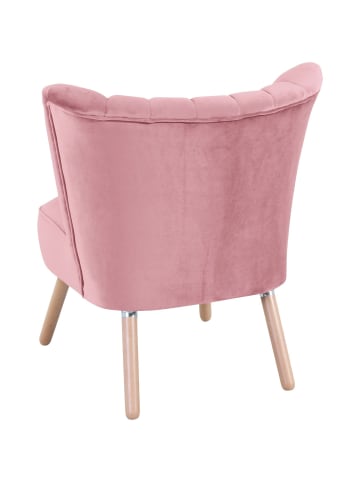 others SESSEL Kadisha Bezug Samtvelours Buche natur / rosé