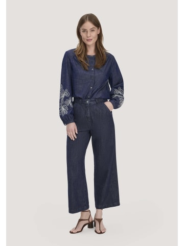 Hessnatur Hessnatur Jeans ENNELIE Culotte Wide Leg aus Bio-Denim mit Kapok in medium blue