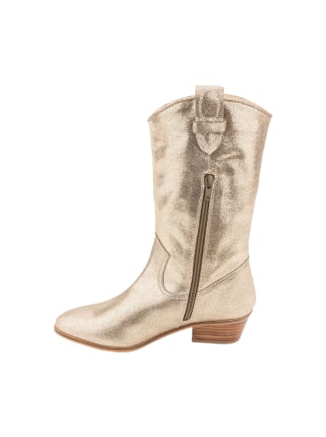 Les Tropéziennes par M Belarbi Ladyja-Lederstiefel Gold