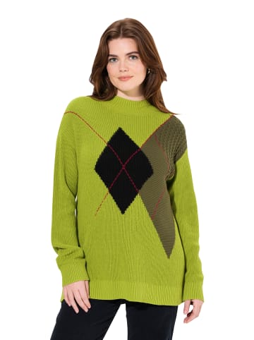 Ulla Popken Pullover in algengrün