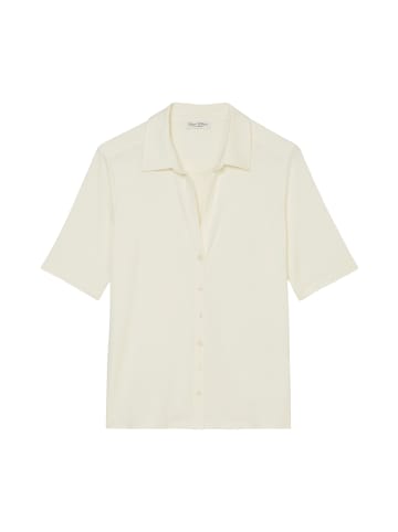 Marc O'Polo Kurzarm-Jerseybluse in off white