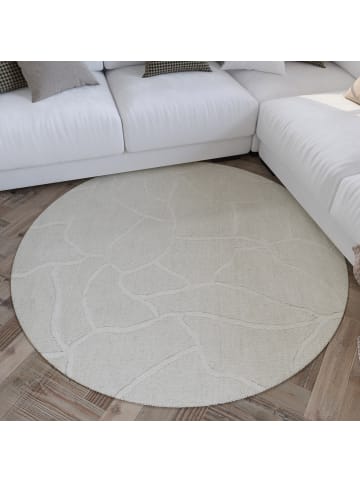 Wecon Home Kurzflorteppich Hamptons TWENTYSIX in creme weiß