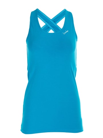 Winshape Tanktop mit offenem Drop Back Design WVR32 in türkis