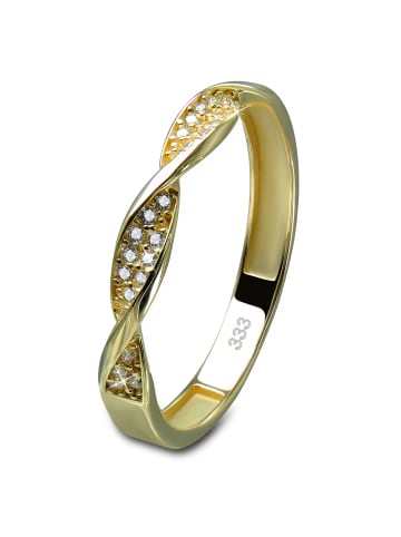 GoldDream Goldring 333 Gelbgold - 8 Karat, Twisted Größe 54 (17,2)