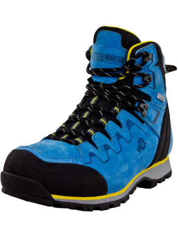 GUGGEN MOUNTAIN Wanderstiefel Blau-Gelb