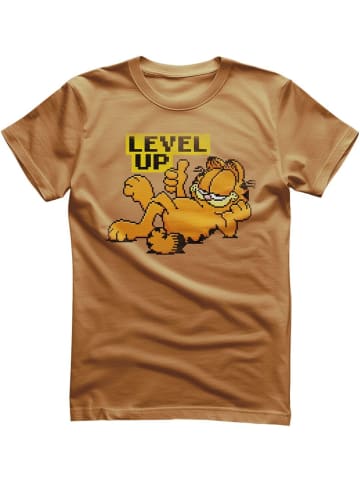 Garfield T-Shirt "Garfield Level Up T-Shirt" in Gold