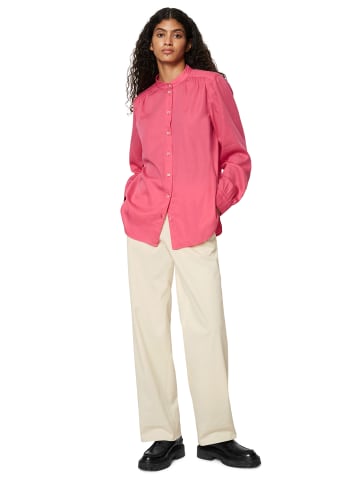 Marc O'Polo Stehkragenbluse relaxed in rose pink