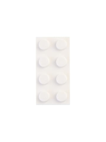 LEGO 2x4 Bausteine Pick a Brick Box PAB 650 Stück Teile - ab 3 Jahren in white