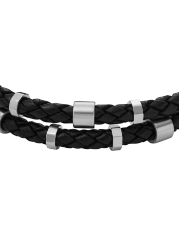 Fossil Armband in schwarz