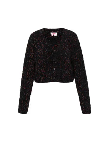 myMo Women Cardigan in black multicolor