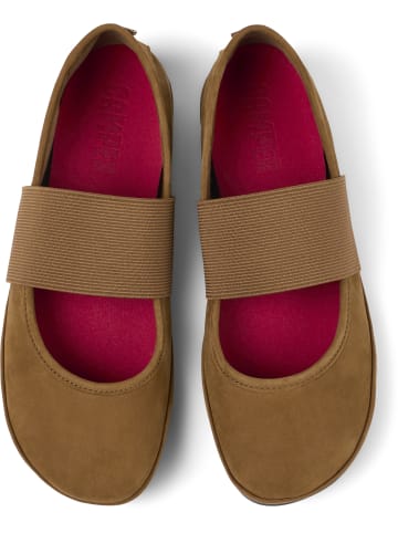 Camper Ballerinas " Right Nina " in Mittelbraun 1