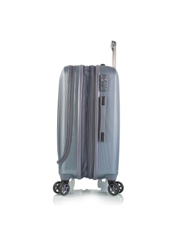 Heys Vantage 4 Rollen Trolley M 66 cm mit Dehnfalte slate blue