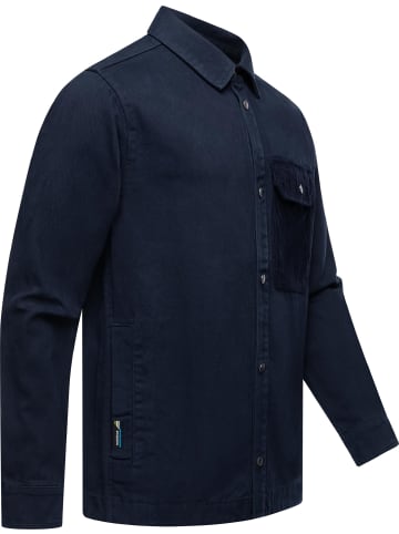 ragwear Outdoorhemd Garwend in Navy