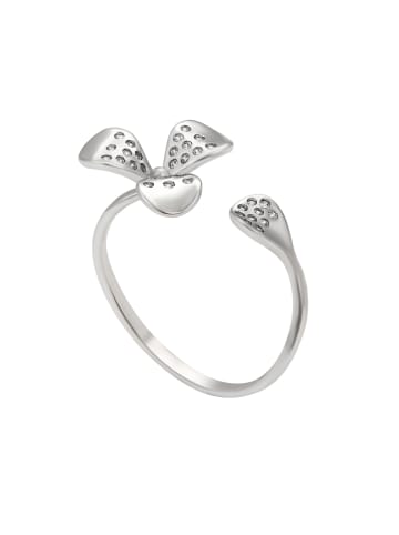faina Women Adjustable Open Ring in Silver