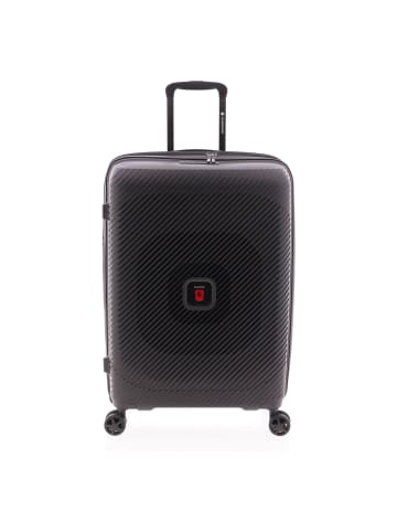Gladiator 2800 4 Rollen Trolley 67 cm mit Dehnfalte black