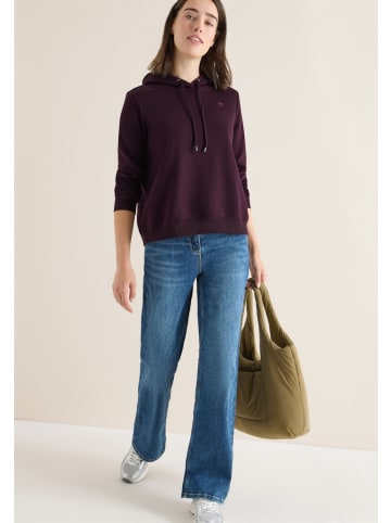 Cecil Kapuzen Sweatshirt in Rot
