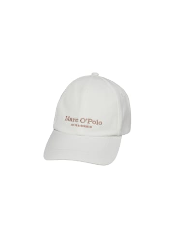 Marc O'Polo Logo-Cap in White Cotton