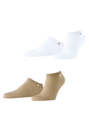 Burlington Sneaker-Socken Doppelpack in Sesame