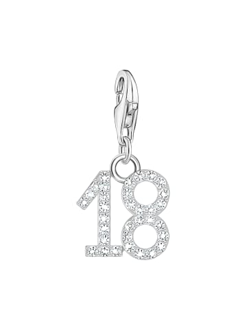 Thomas Sabo Charm-Anhänger in silber, weiß