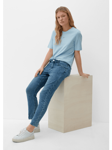 s.Oliver Jeans-Hose 7/8 in Blau