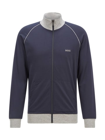 BOSS Sweatjacke in Blau