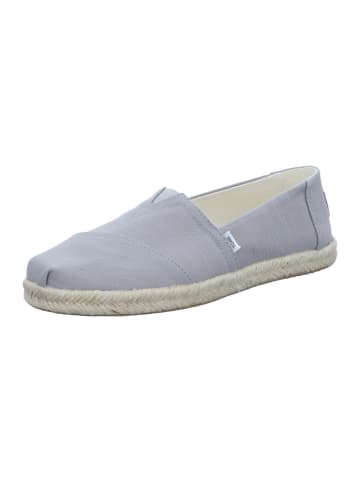 TOMS Espadrille in grau