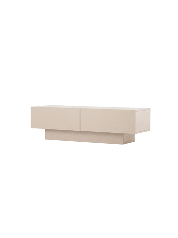 ebuy24 TV-Tisch Cuenca Beige 160 x 47 cm