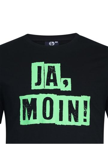 SCHIETWETTER "Ja Moin", 100% Baumwolle in black-lime