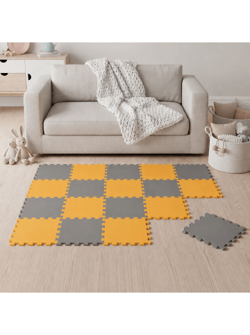 LittleTom Baby Spielmatte Mila 18-tlg. im zwei Farben Mix