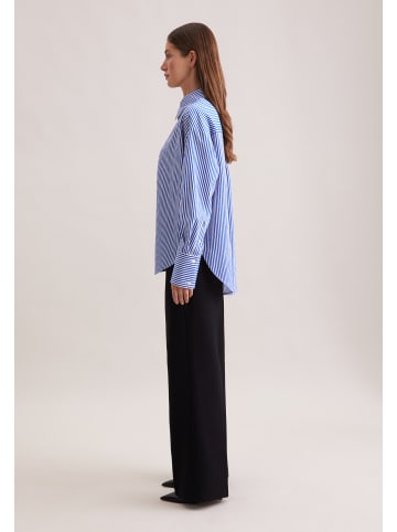 Seidensticker Hemdbluse Oversized in Mittelblau