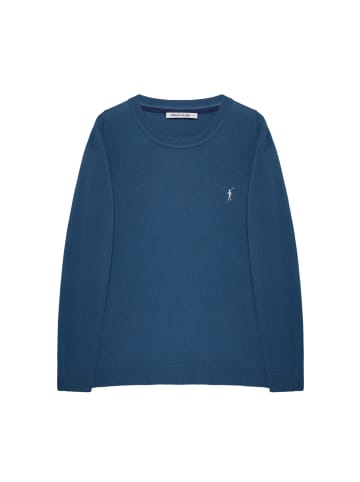 Polo Club Pullover in Denimblau