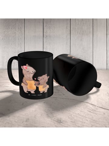 Mr. & Mrs. Panda Becher Erzieherin Multitasking mit Spruch in Schwarz