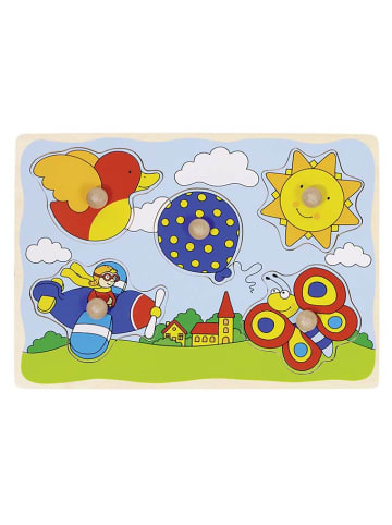 Goki Steckpuzzle mit Hintergrund PD3 - in der Luft - ab 3 Jahren