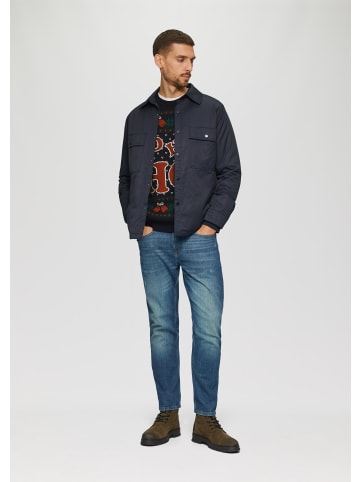 s.Oliver Strickpullover langarm in Blau