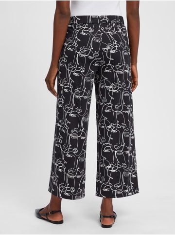 MAC HOSEN Hose Faye in schwarz weiß - 0002