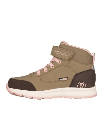 Trollkids Wanderschuh Mid Cut Stavanger XT in brown