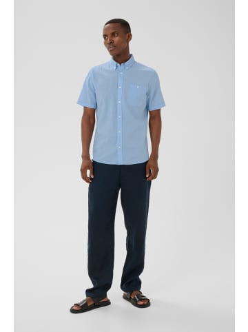 Matinique Kurzarmhemd MAtrostol Gerade Passform in Chambray Blue