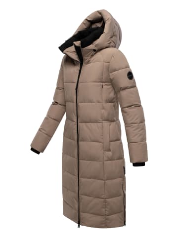 Marikoo Wintermantel Lanitaa XVI in Taupe Grey